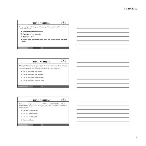 Trac nghiem kinh doanh ngoại hối