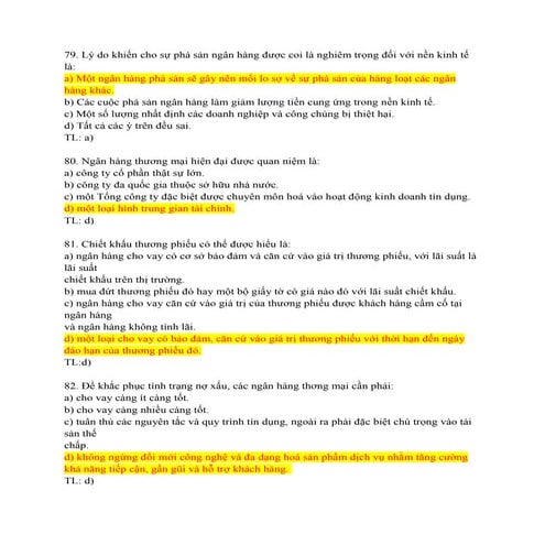 Trac nghiem môn Quản trị NHTM