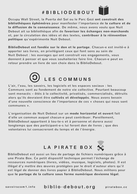 Tract BiblioDebout Verso