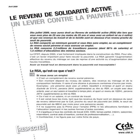 Tract Rsa Avril