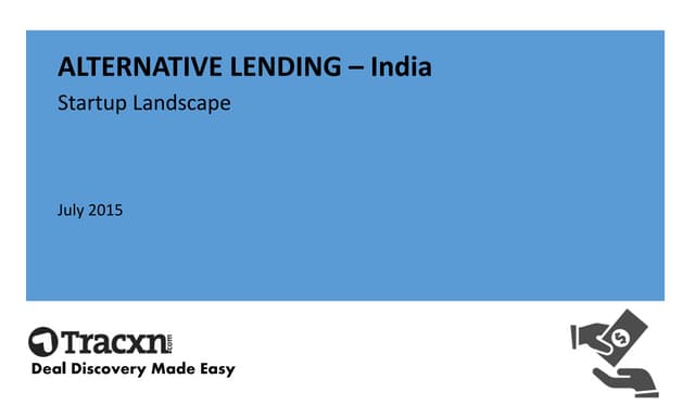 Tracxn Alternative Lending Landscap...