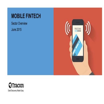 Tracxn Mobile FinTech Startup Landscape June 2015