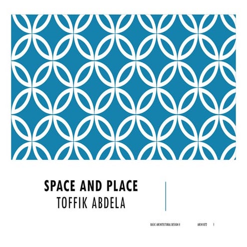 place making in Architecture | PDF