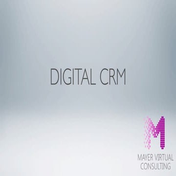 Digital CRM