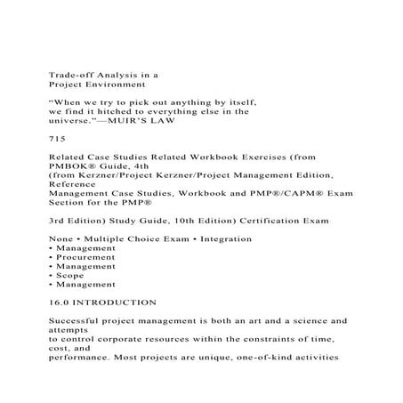 Trade-off Analysis in a Project EnvironmentWhen we try .docx