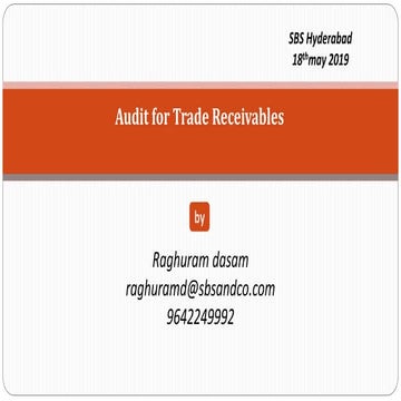 Trade receivables