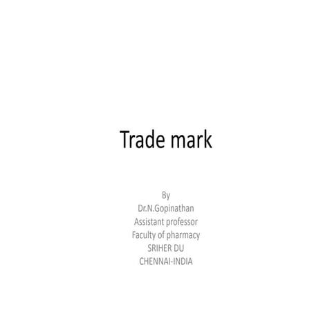 Trade mark