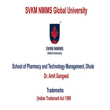 Indian Trademark Act 1999 Basics and Case Studies