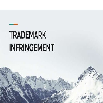 Trademark Infringement,Types of Trademark Infringements and Remedies of Infri...