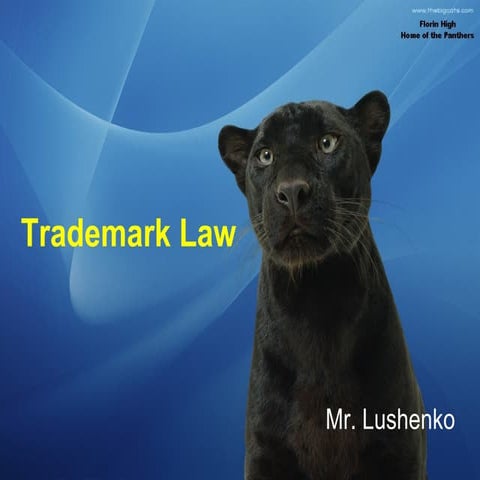 Trademark law
