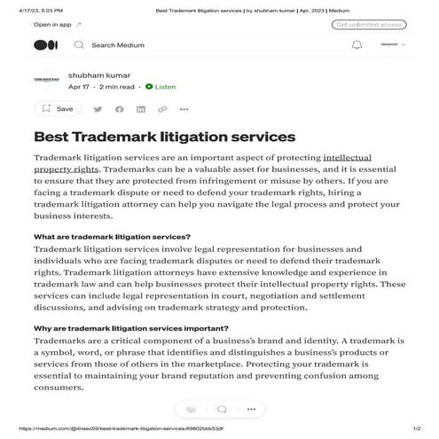 Director Global Trademark & Patents - The Hershey Company