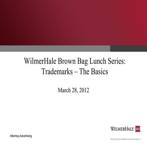 Trademarks - The Basics