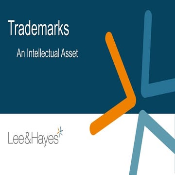 Trademarks an intellectual asset