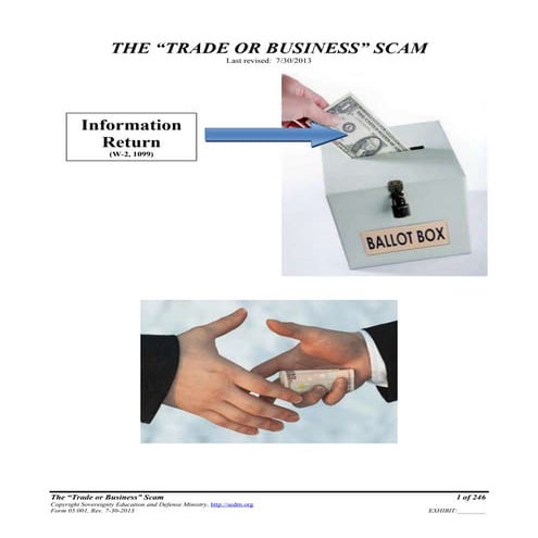 Money Laundering Enforcement Scam, Form #05.044