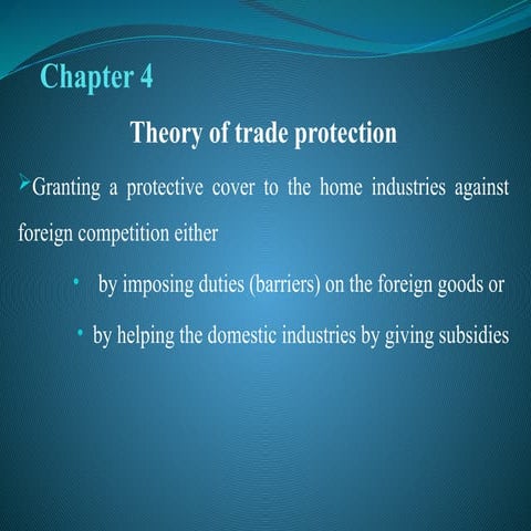 International trade focusing on trade protectionppt.pptx
