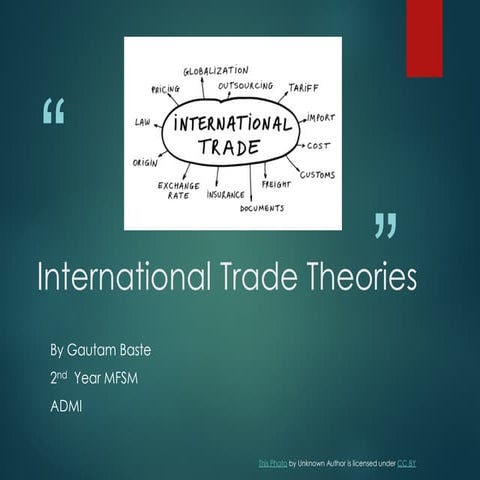 Trade Theories