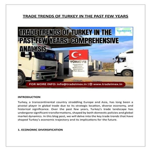 TRADE TRENDS OF TURKEY IN THE PAST FEW YEARS.pdf
