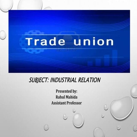 Trade Union-MSW