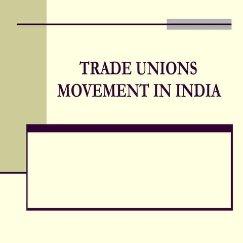 Trade Union ppt