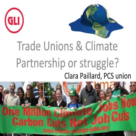 Unions and Climate Change - Clara Paillard