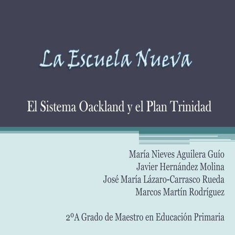 Tradicional vs nueva