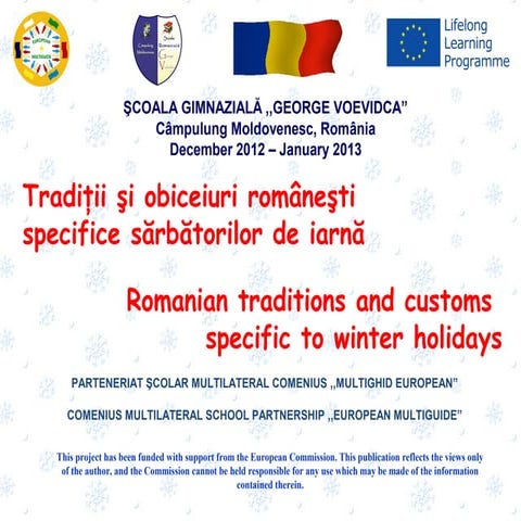 Winter holidays in Romania