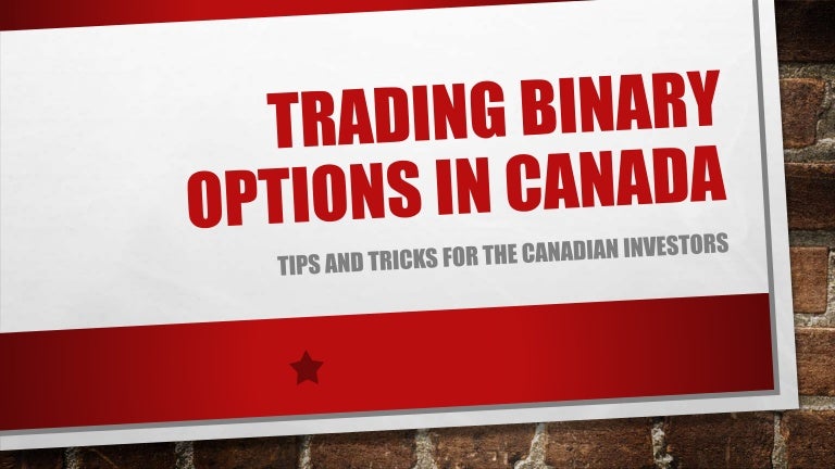 Binary options canada