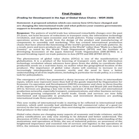 Trading for development in the age of global value chains   wdr 2020-final project 