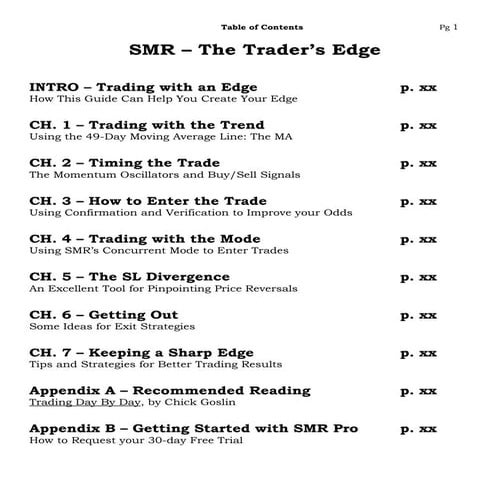 SMR Trading Guide