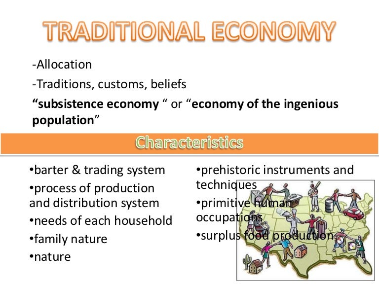 traditional economy traditional economy