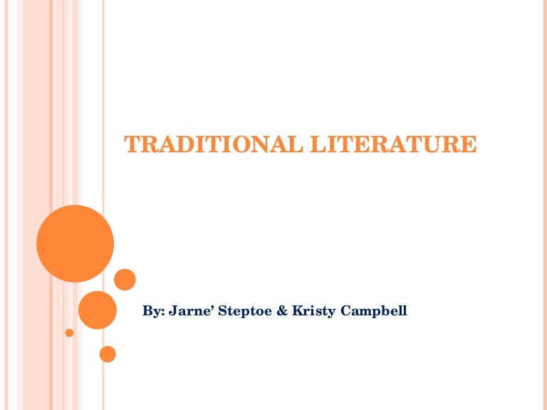 Traditional literature