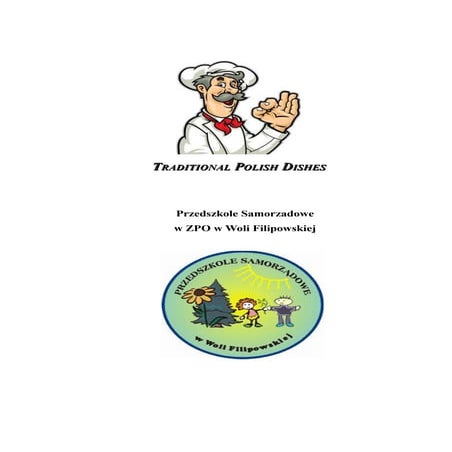 Traditional polish dishes