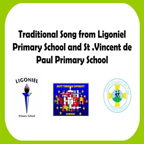 Traditional song  - Northern Ireland