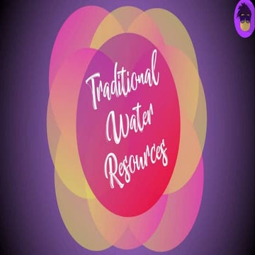Traditional water resources in United Arab Emirates | PPTX