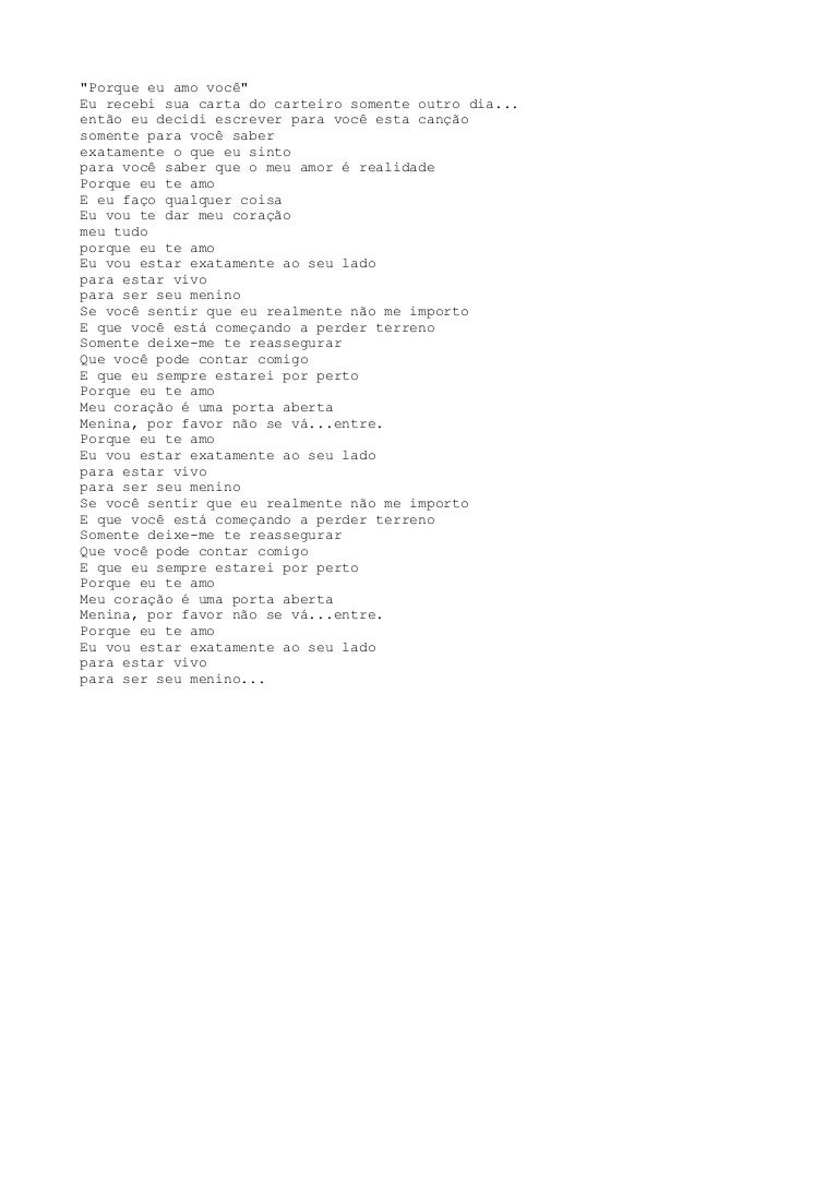 Tradução da música because i love you stevie b Tradução da música because i love you stevie b