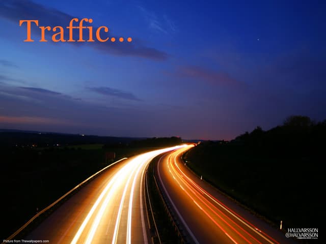 Traffic generation Björn Alberts