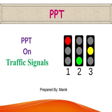 Traffic Signals Practice Worksheet for Class 2 EVS | PDF