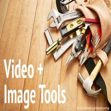 TCS: Video Marketing Tools + Image Tools