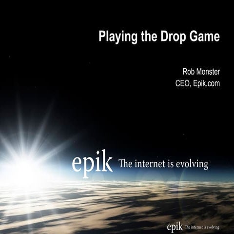 Traffic Jan 2010   - Epik.com  -  Acquire - Development - Monetize - Exit