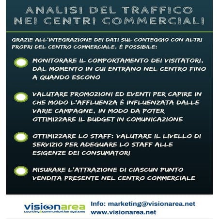 Analisi del traffico nei centri commerciali