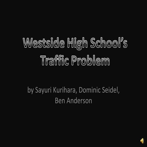 Traffic problem | PPT