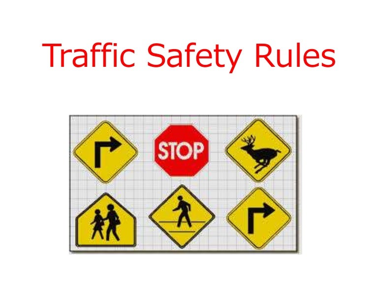 traffic rules presentation ppt