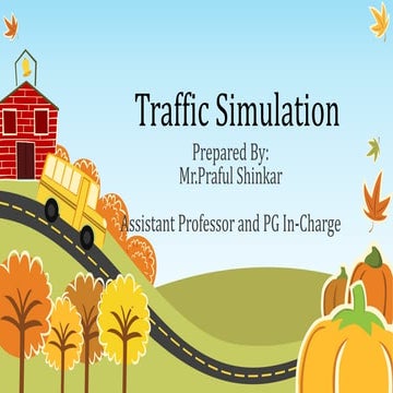Traffic simulation