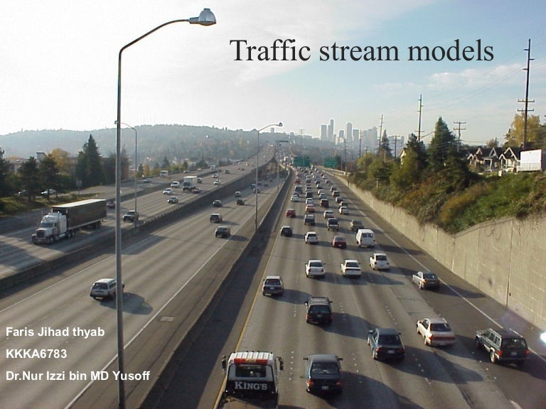 Traffic stream models