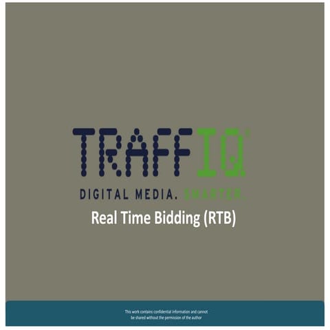 What is Real-Time Bidding (RTB)?