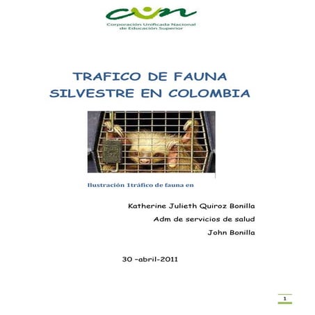 Trafico de fauna 