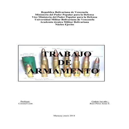 Tragao de municiones