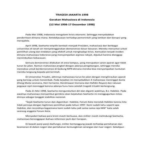 Tragedi jakarta 1998