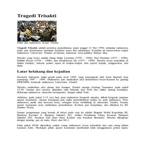 Tragedi trisakti