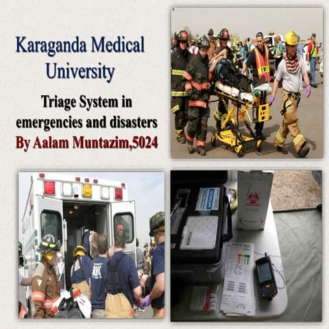 Triage system of ambulance 